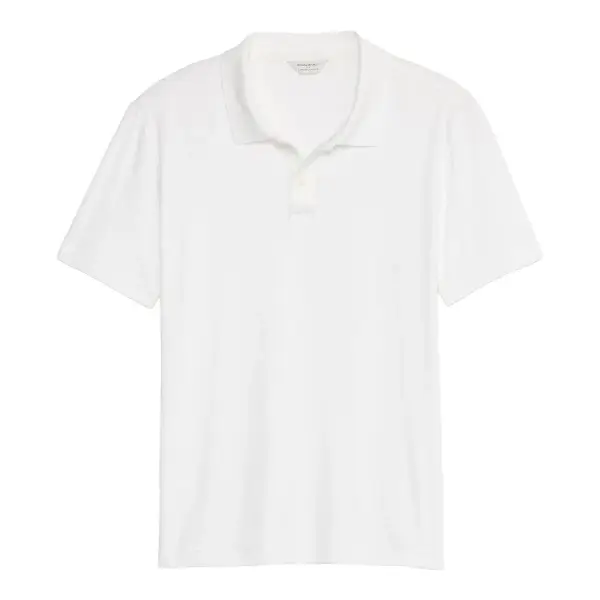 Slim Luxe Touch Polo Top