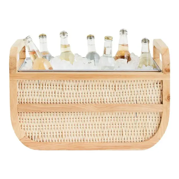 Leland Rattan Beverage Tub