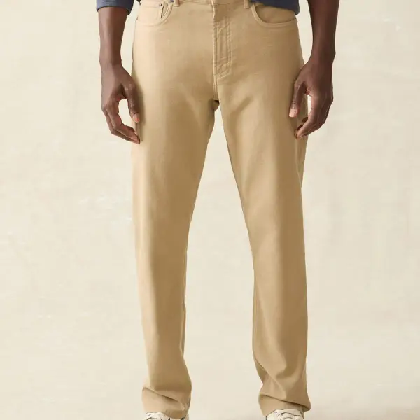 Stretch Terry 5-Pocket Athletic Fit