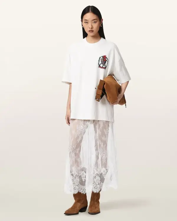 Arran Lace Ankle Length Skirt