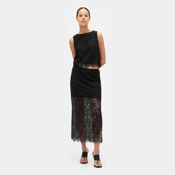 Lace Maxi Skirt