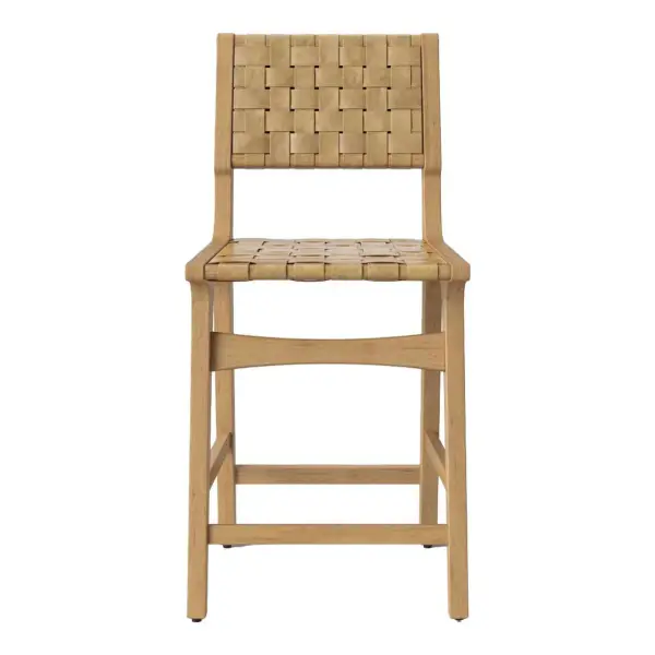 Ceylon Woven Counter Height Barstool