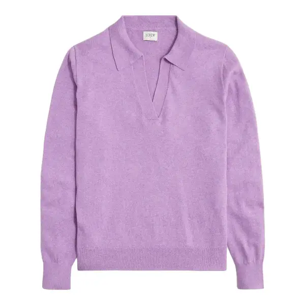 Cotton Sweater-Polo