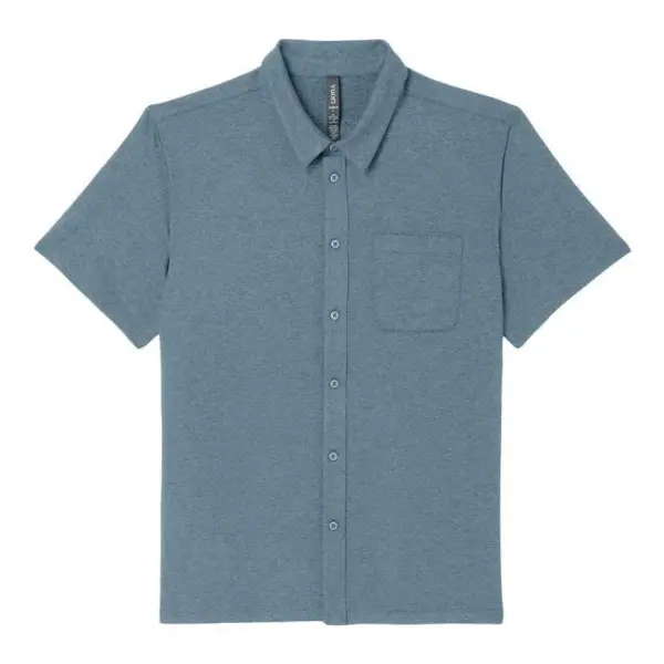 Short Sleeve Ponto Button Down Shirt
