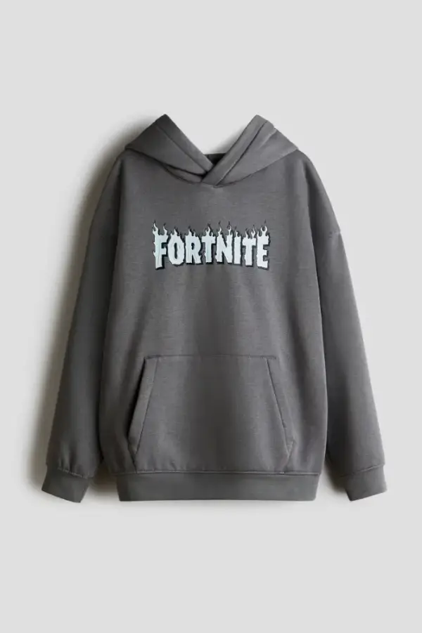Printed Hoodie