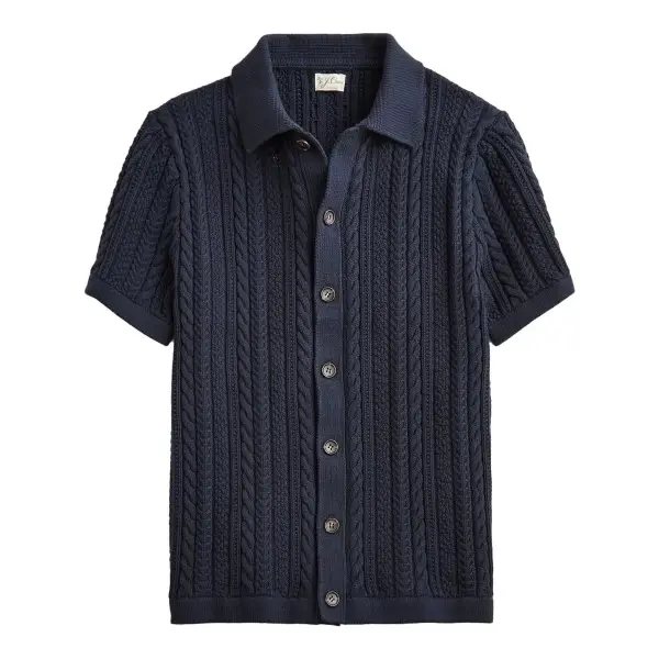 Cotton Cable Polo