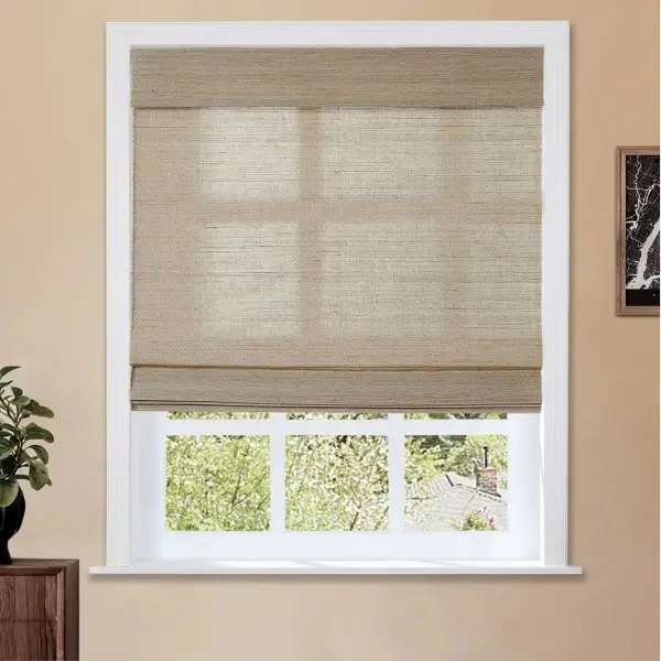 Natural Ramie Bamboo Woven Shade