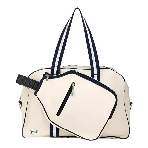 Hand Painted Hamptons Pickleball Bag