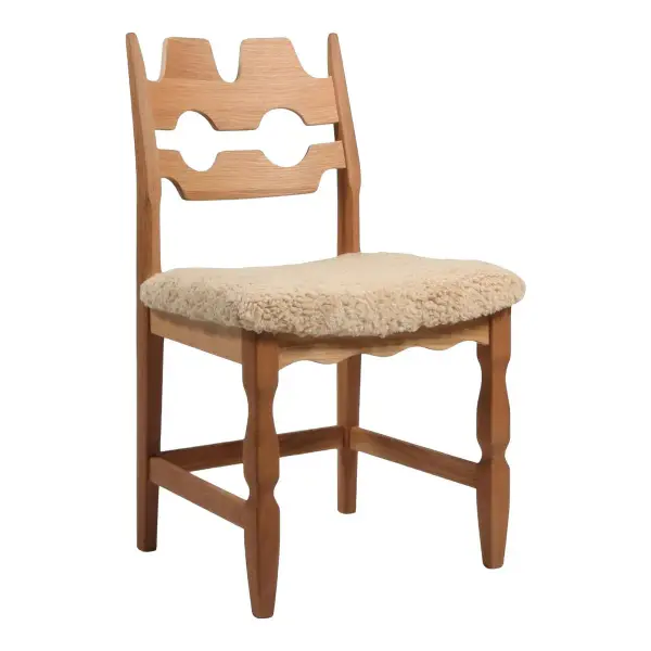 Razorblade Dining Chair In Oak
