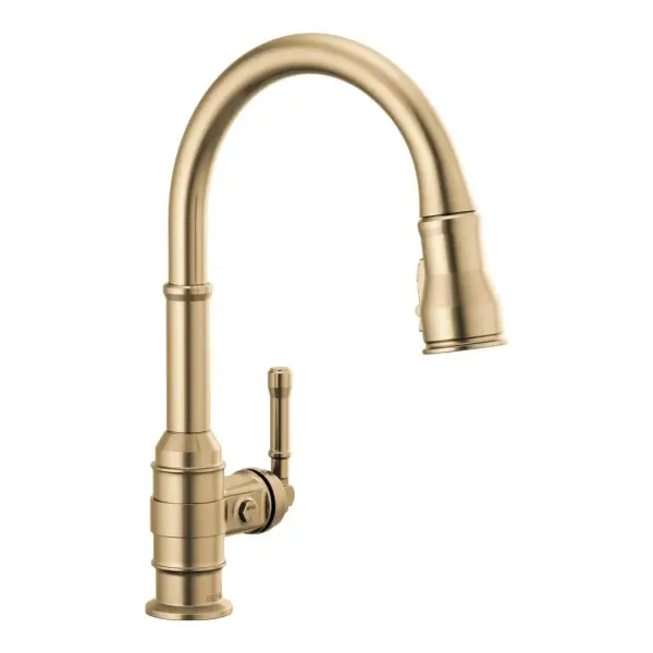 Broderick 1.8 GPM Single Hole Pull Down Kitchen Faucet