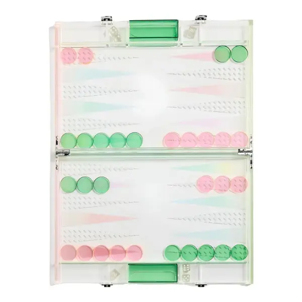 Lucite Backgammon