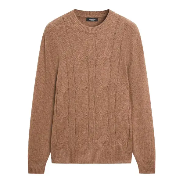 Cable-Knit Sweater