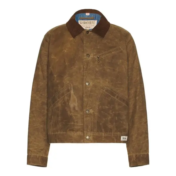 Waxed Cotton Mechanic Jacket