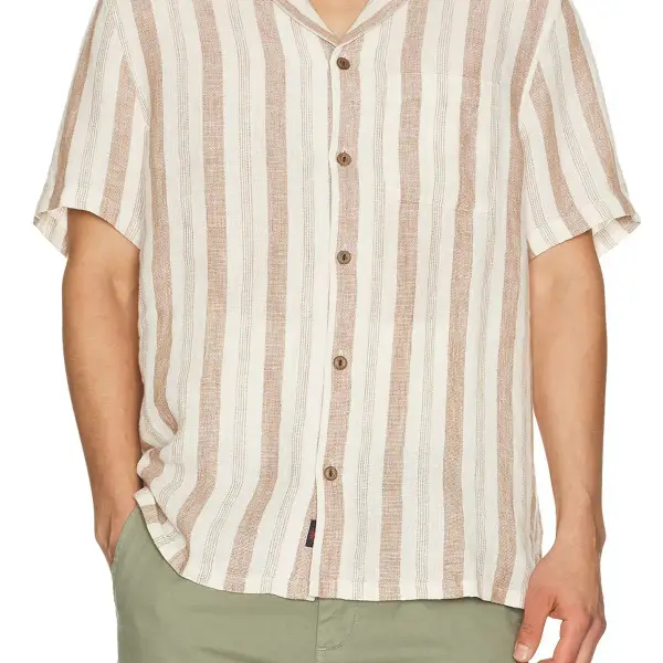 Short Sleeve Palma Linen Shirt