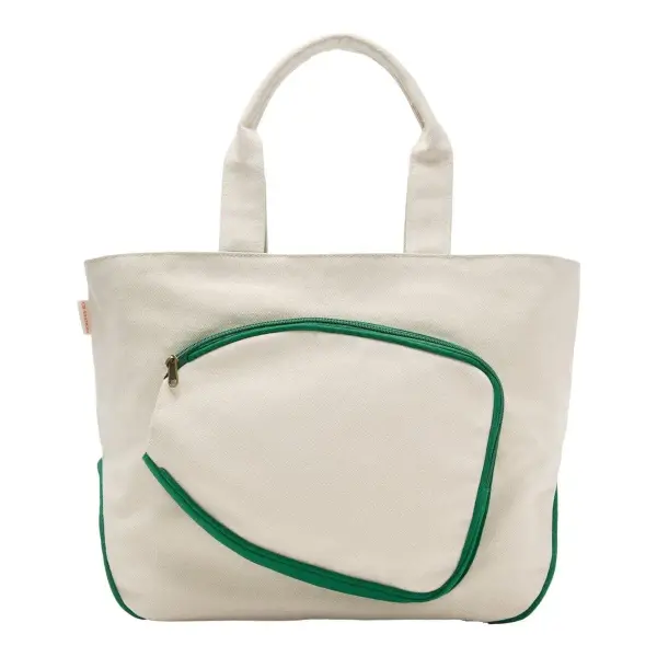 Green and White Pickleball Bag