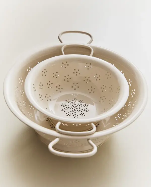 FLORAL KITCHEN COLANDER