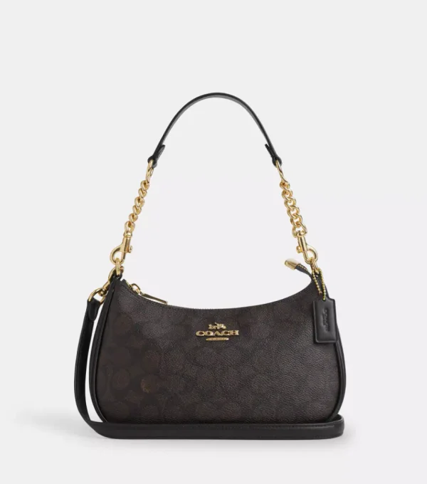 Teri Shoulder Bag In Signature Canvas