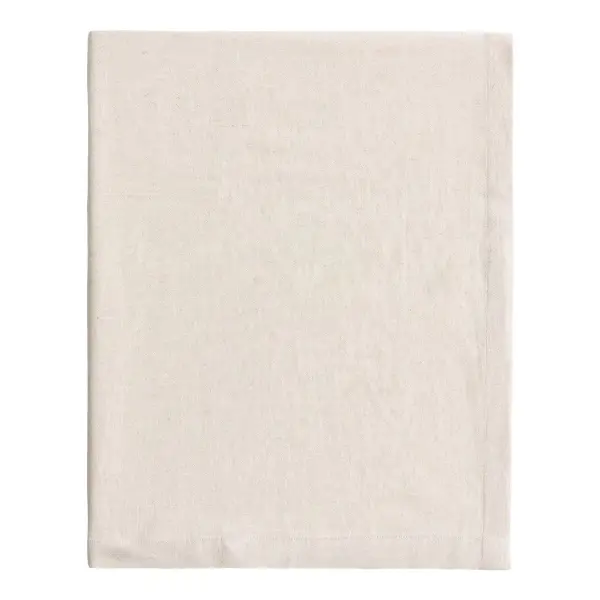 Linen Blend Tablecloth