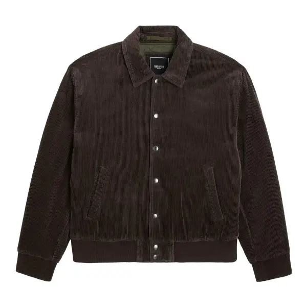 Corduroy Varsity Jacket