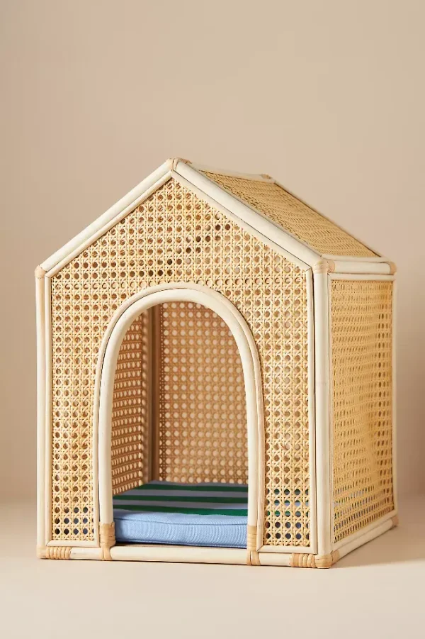Rattan Dog House