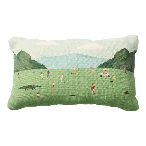 Outdoor Golf Lumbar Pillow