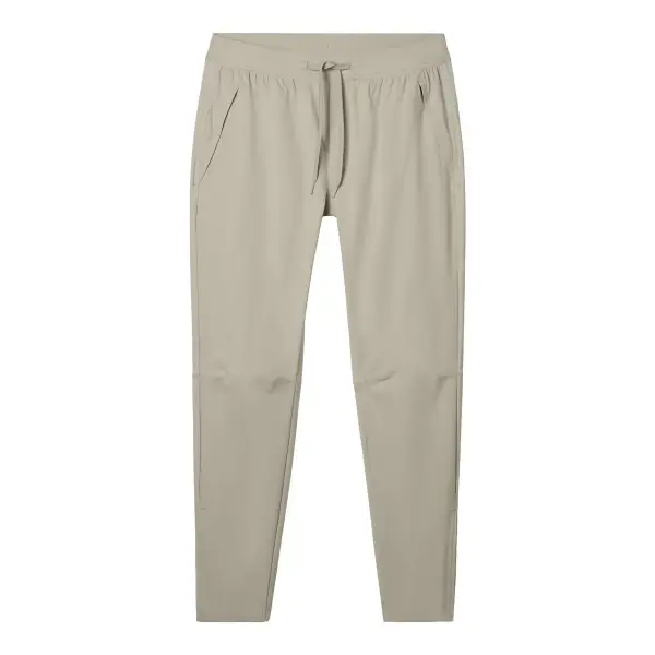 Interval Pants With Elastic Waistband And Drawstring
