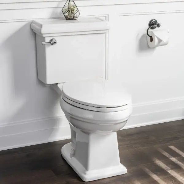Santi Two-Piece High-Efficiency Toilet with Elongated Chair