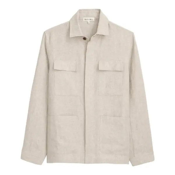 Riviera Work Jacket in Linen