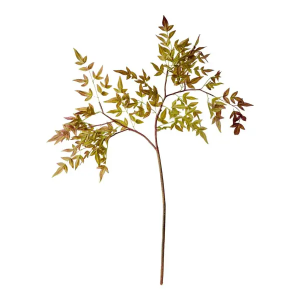 Artificial Tropical Nandina Leaf Branch