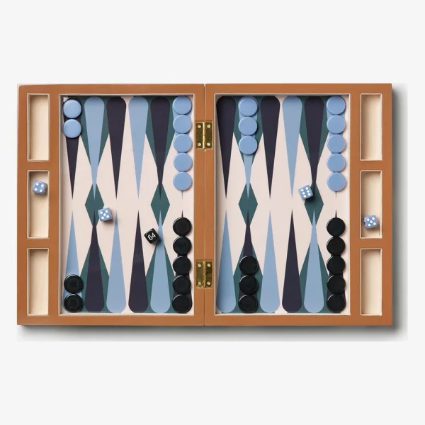 Lacquered Backgammon