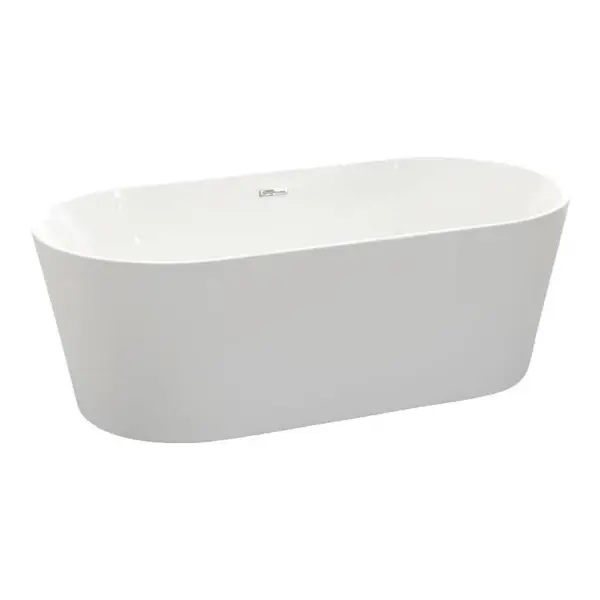 Chand Acrylic Soaking Tub with Center Drain