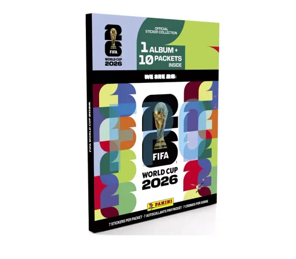 Panini America 2026 Panini FIFA World Cup Sticker Starter Kit Box