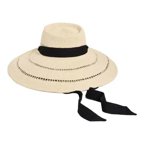 Paloma Lattice Boater Hat