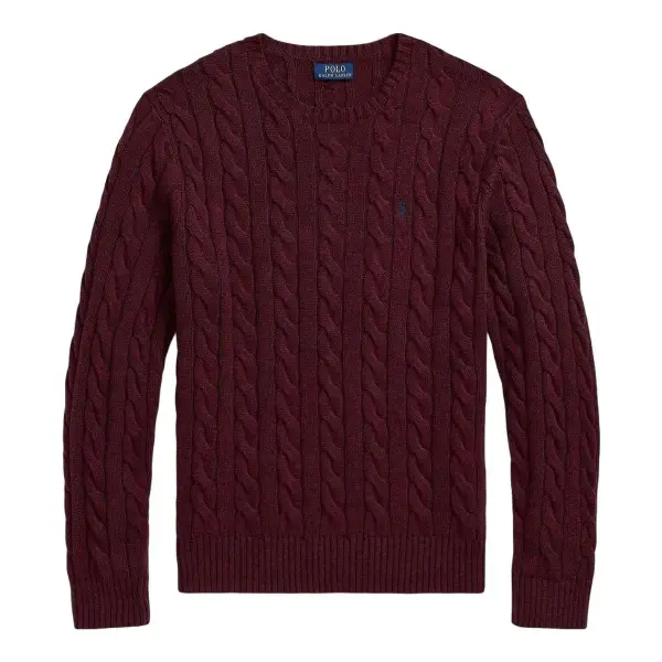 Cable-Knit Sweater