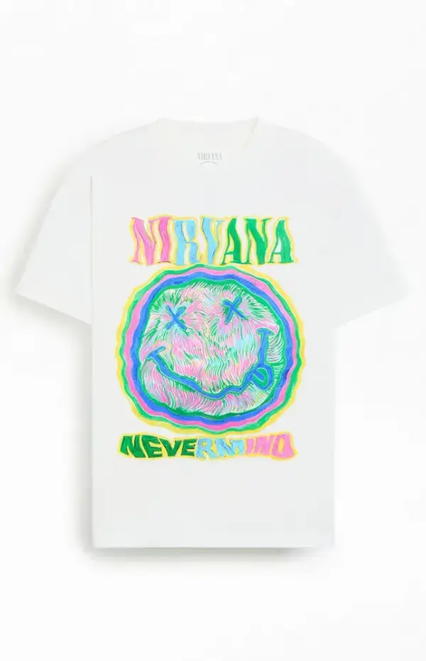 Nirvana Smiley Face T-Shirt
