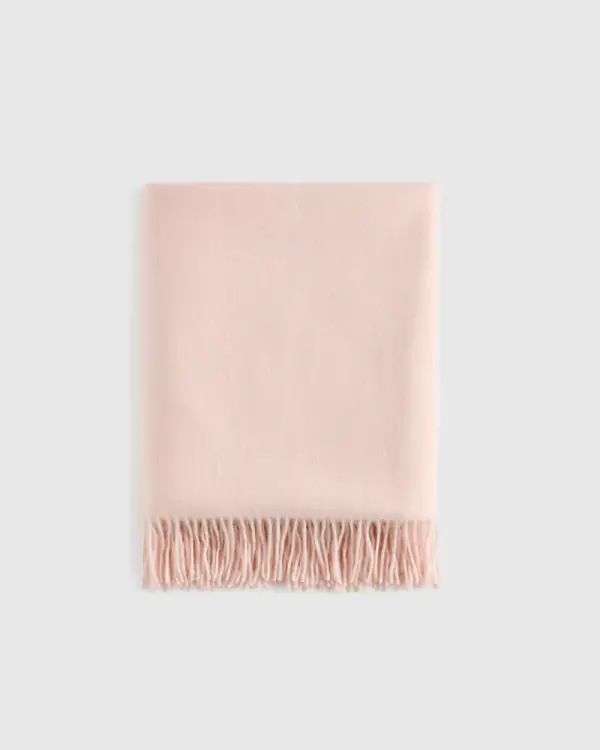 Cashmere Throw in Teak