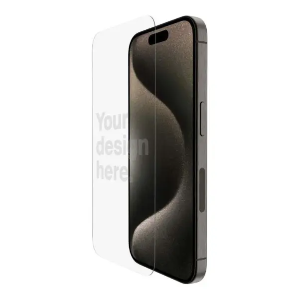 Personalized Glass Screen Protector for iPhone 16/15/15 Pro