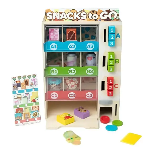 Sort Stock Select Wooden Vending Machine Play Set