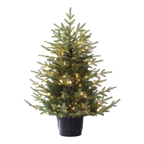 (A32) Pre Lit Bradley Spruce Porch Tree 4'