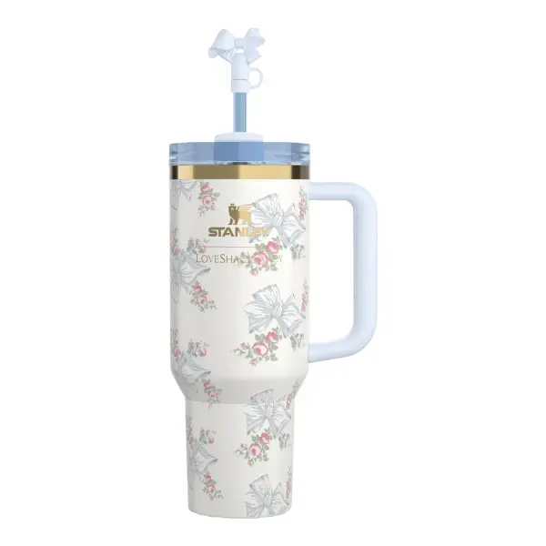 The Stanley X LoveShackFancy Holiday Quencher | 40 OZ