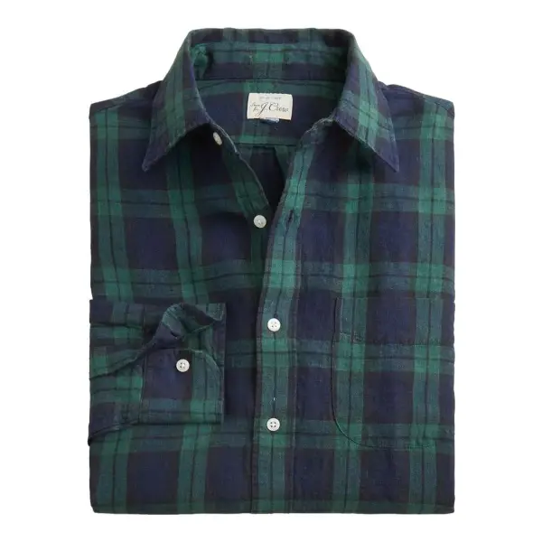Baird Mcnutt Irish Linen Point-Collar Shirt