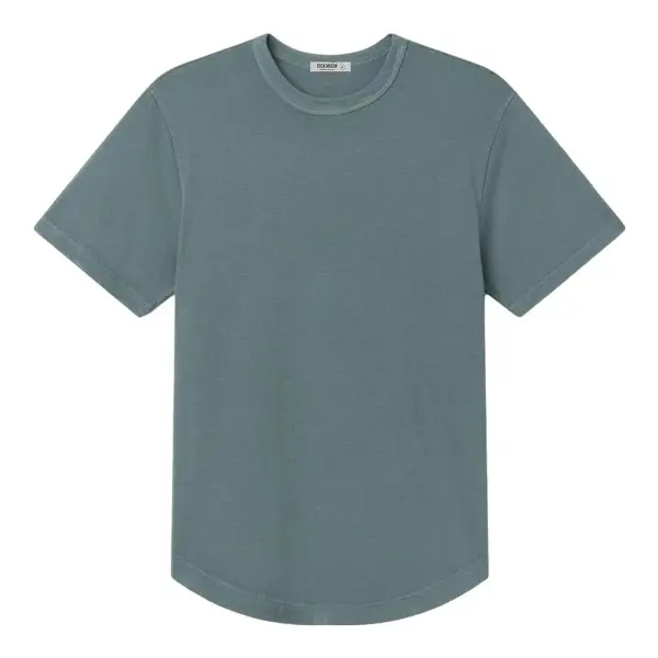 Pima Curved Hem Tee