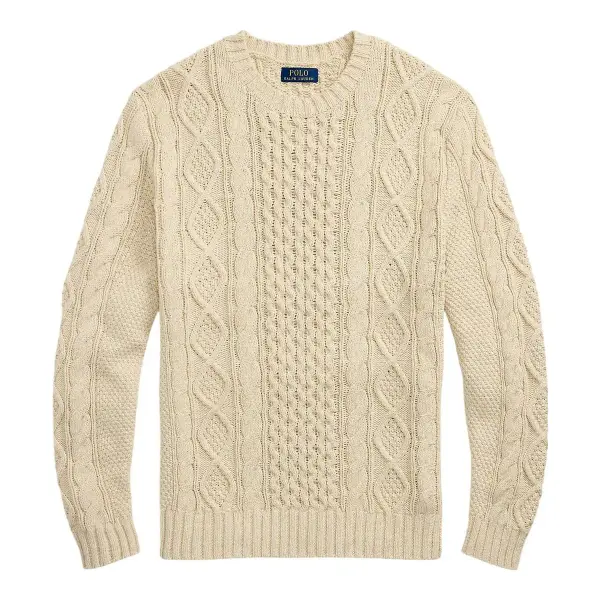 Cotton Fisherman’s Sweater Men