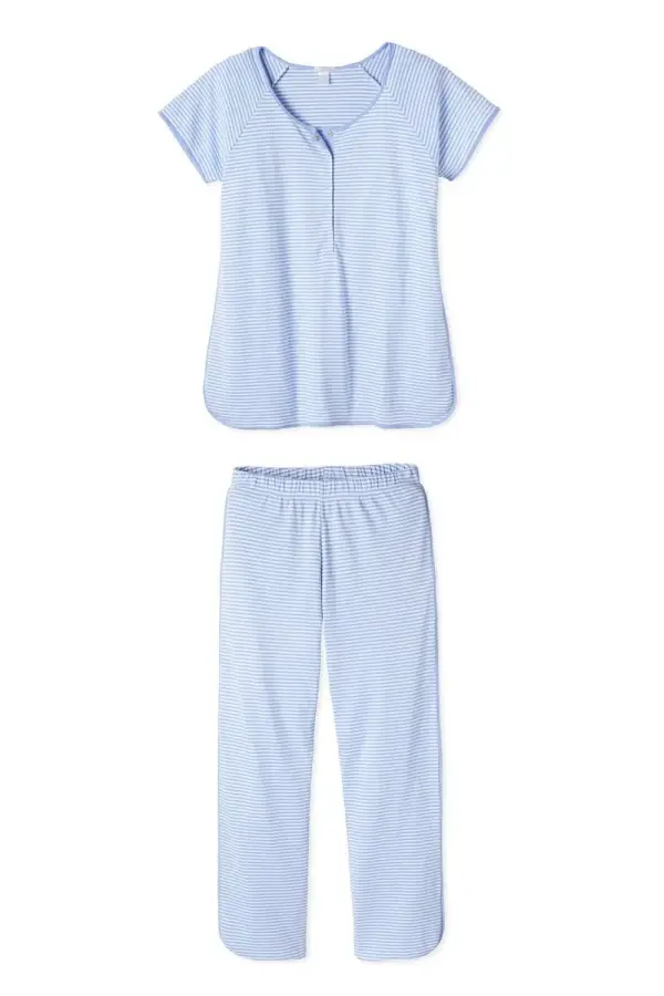 Pima Maternity Short-Long Set