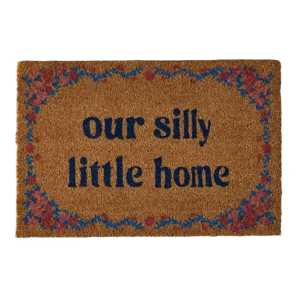 Our Silly Little Home Coir Doormat