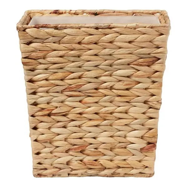Light Weave Wastebasket Natural