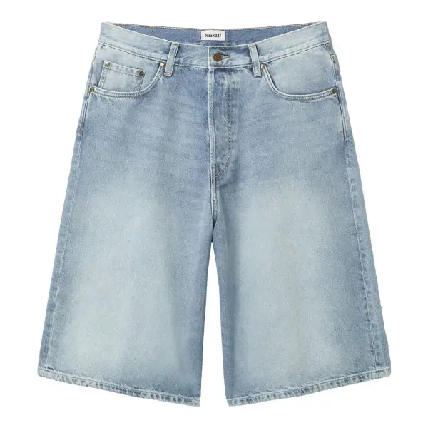Astro Denim Loose Baggy Shorts