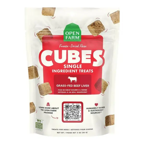 Freeze Dried Raw Beef Liver Treat 3 oz