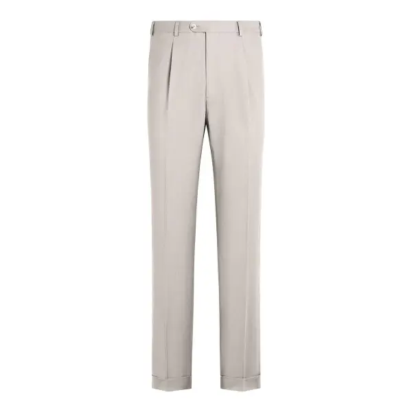 Wide Leg Tapered Pants
