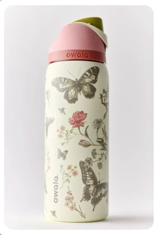 Owala UO Exclusive Boho Butterfly FreeSip 32 oz Water Bottle